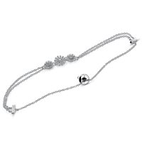 Pulsera Damiani Mujer Margherita in Oro blanco Diamante 0.37 Ct 20072995 - 20072995